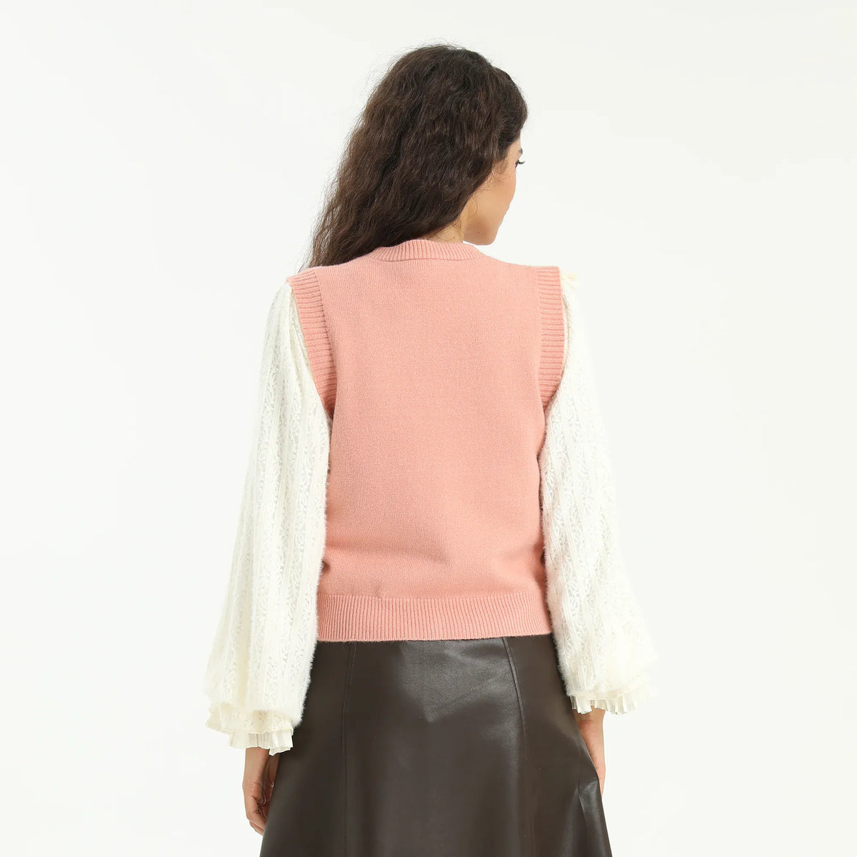 Elegant Jacquard Waistcoat for Women Image