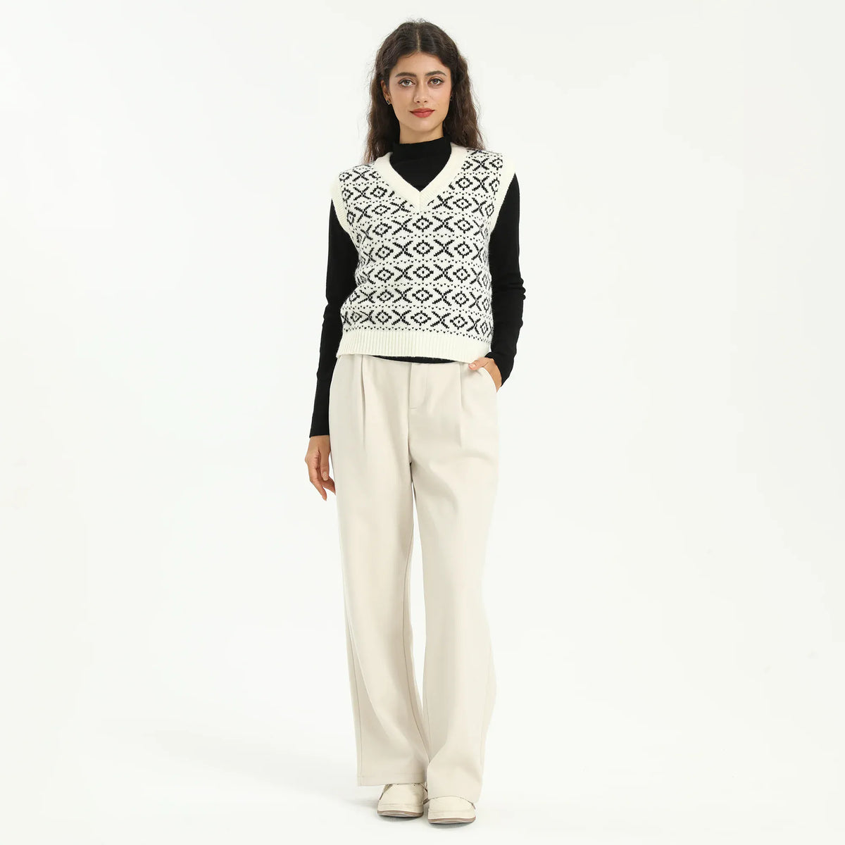 Elegant Embroidery Waistcoat for Women Image