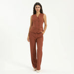 Elegant Plain Waistcoat for Women Image