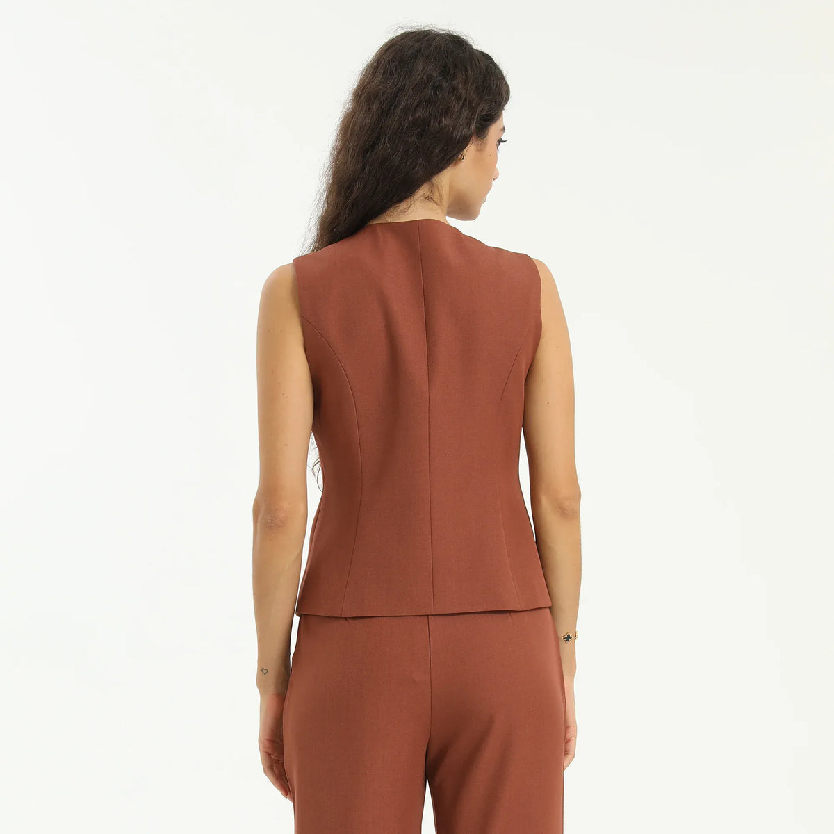 Elegant Plain Waistcoat for Women Image