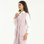 Elegant Solid Waistcoat for Women Image