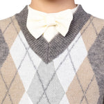 Checked Formal Waistcoat for Boys Image