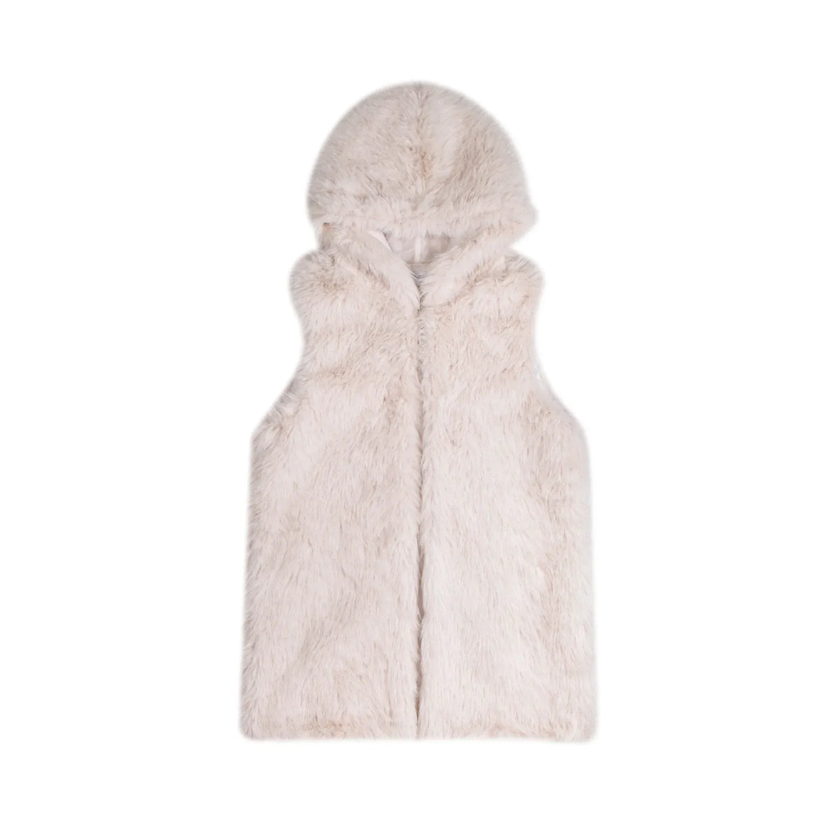 Off White Elegant Waistcoat for Women Image