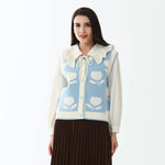 Elegant Floral Waistcoat for Women Image