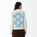 Elegant Floral Waistcoat for Women Image