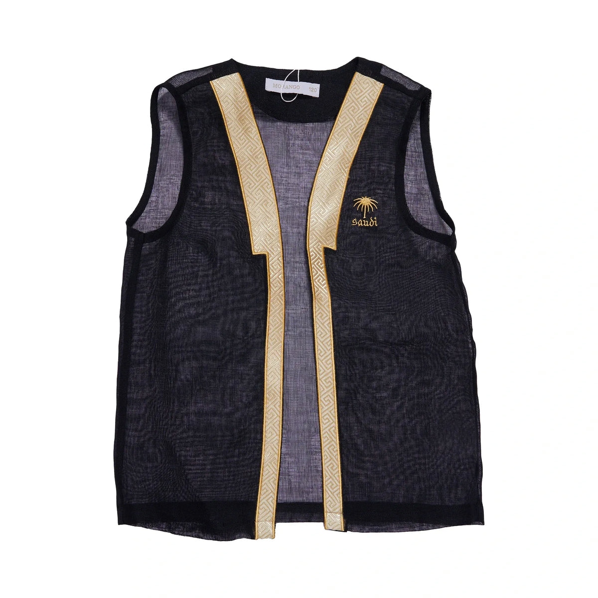 Embroidery Casual Waistcoat for Boys Image