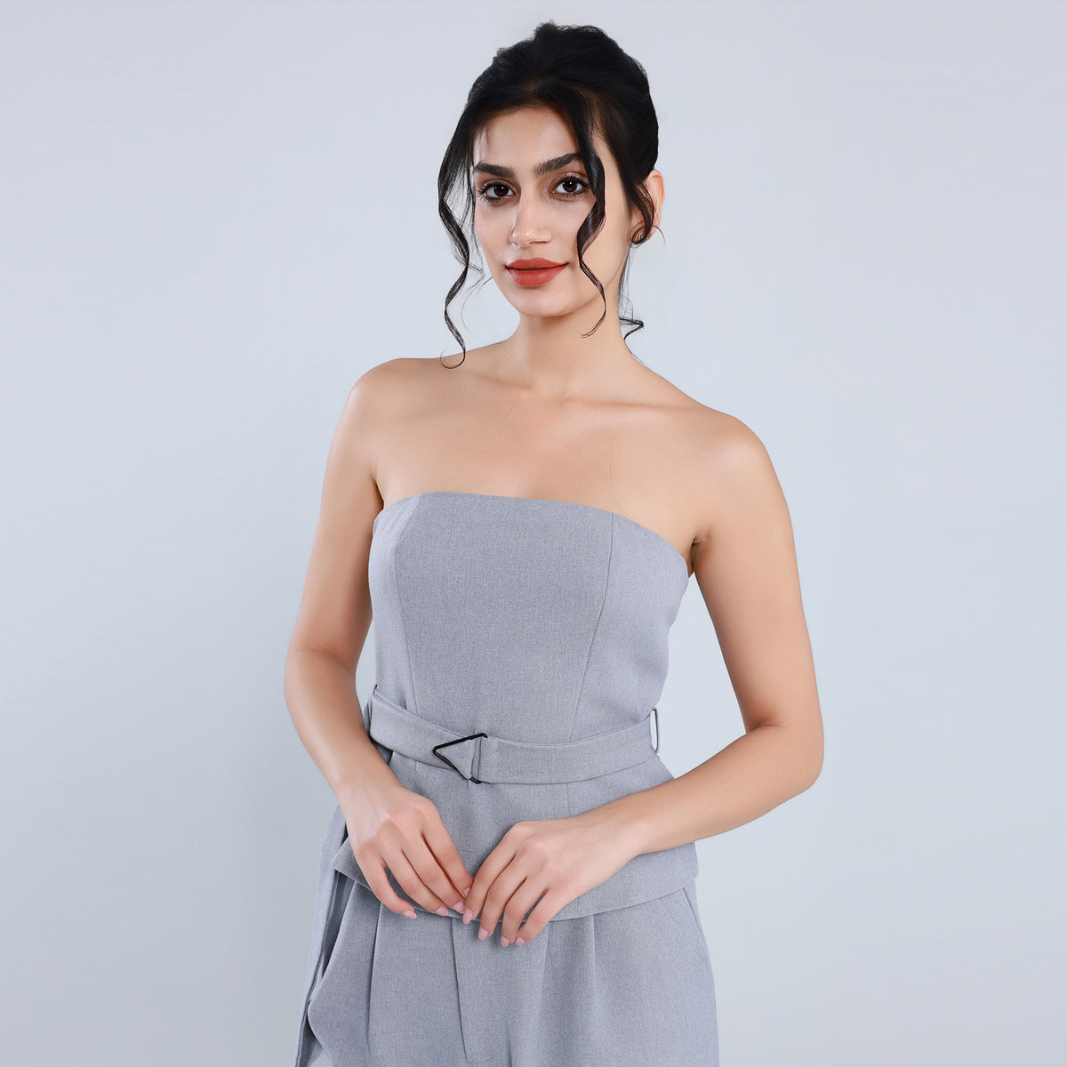 Elegant Solid Waistcoat for Women