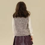 Solid Waistcoat For Girls