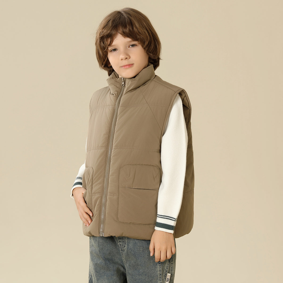 Plain Waistcoat For Boys