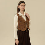 Embroidery Waistcoat For Women