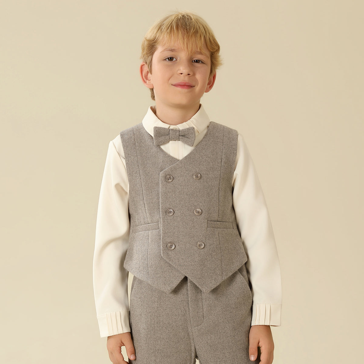 Solid Waistcoat For Boys