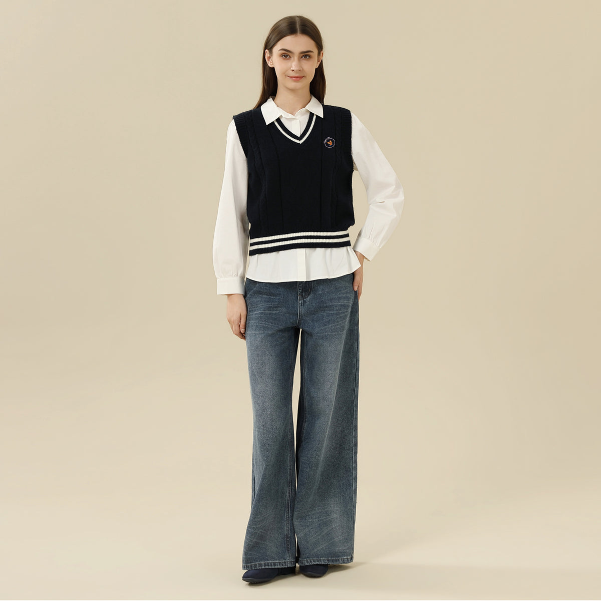 Embroidery Waistcoat For Women