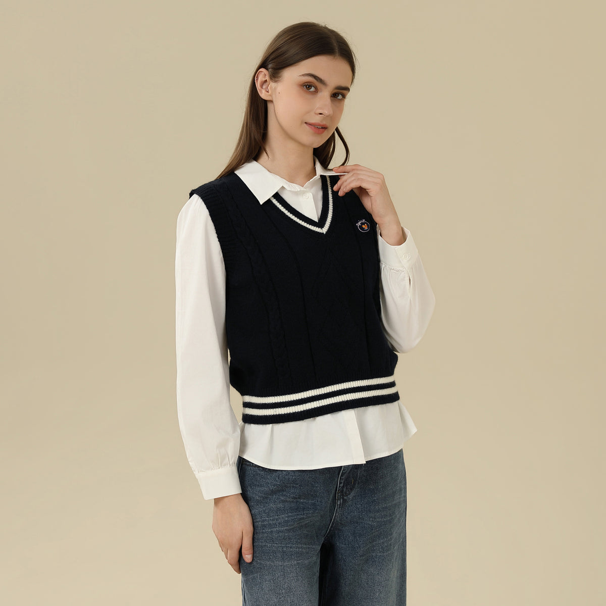 Embroidery Waistcoat For Women
