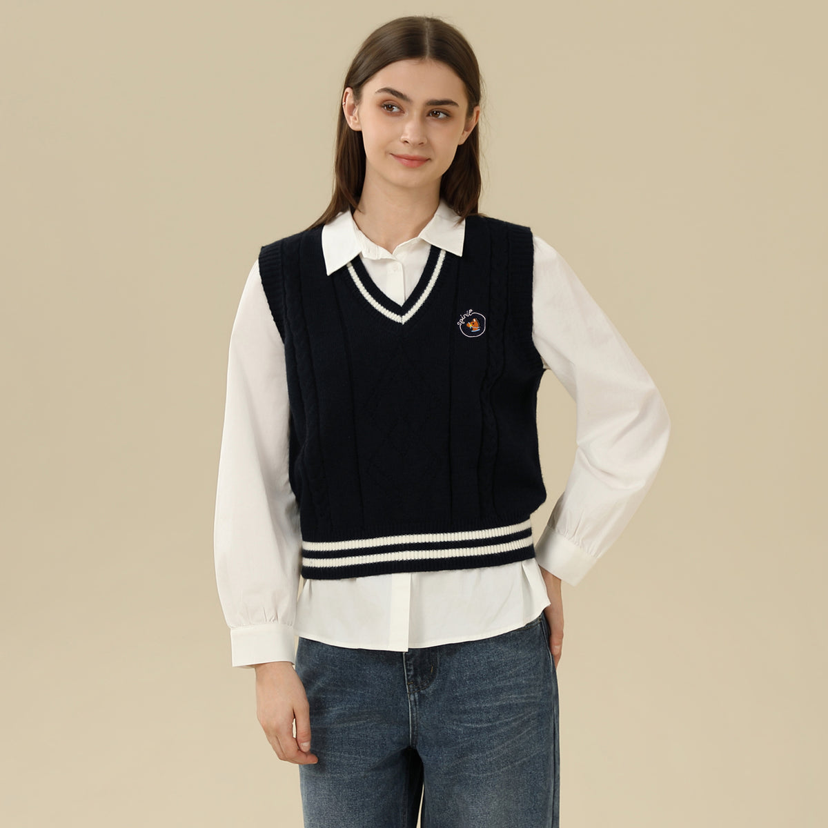 Embroidery Waistcoat For Women