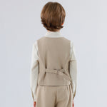 Solid Waistcoat For Boys