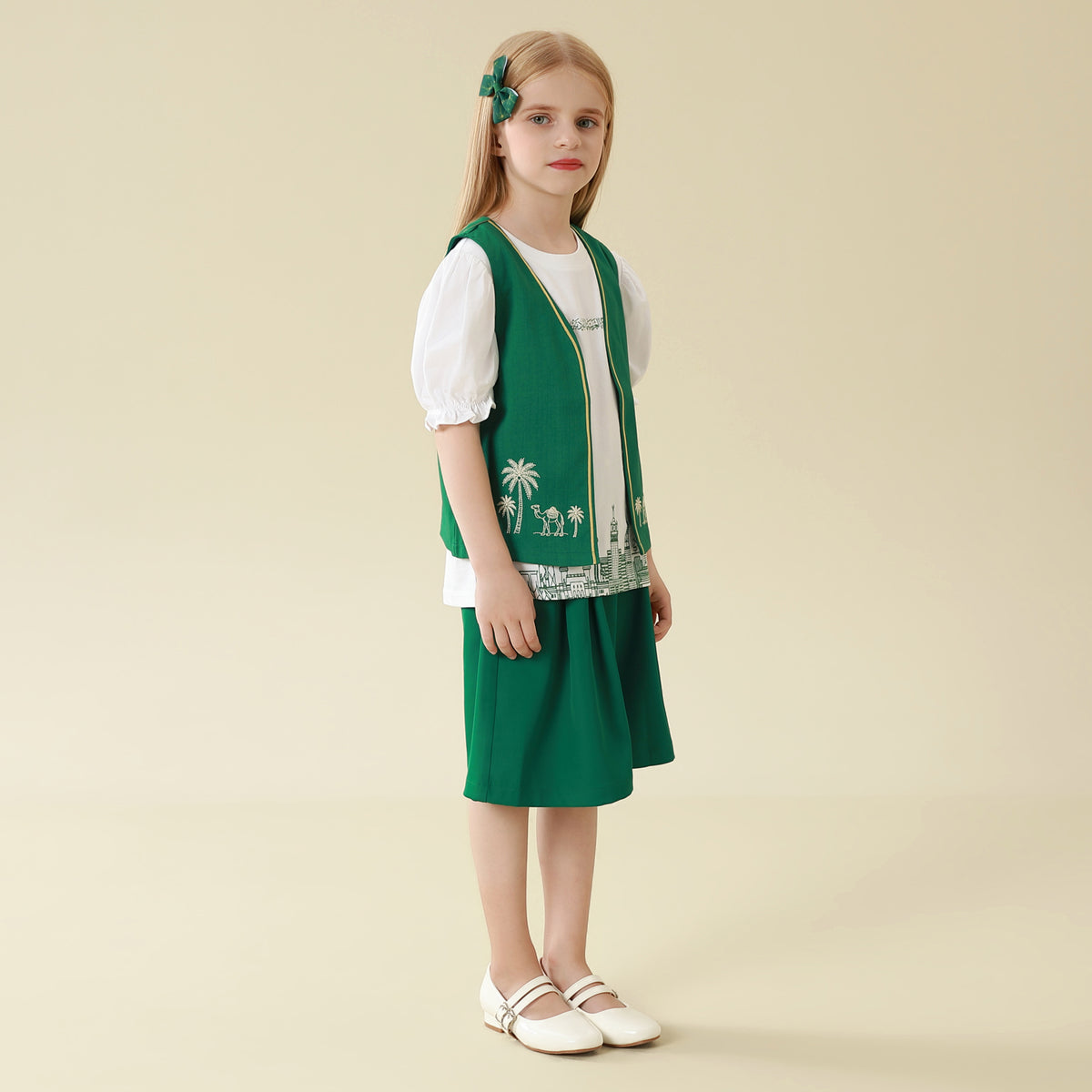 Embroidery Waistcoat For Girls
