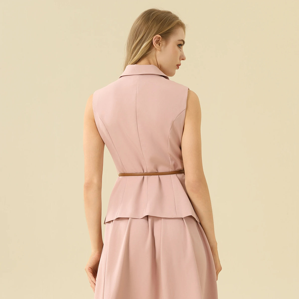 Solid Waistcoat For Women