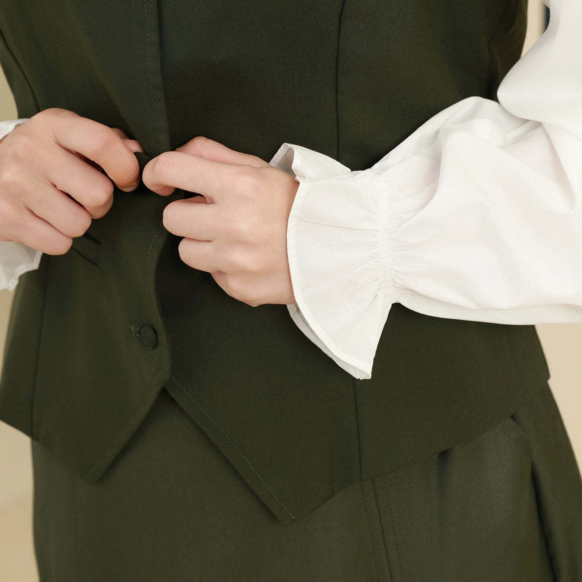 Plain Waistcoat For Girls