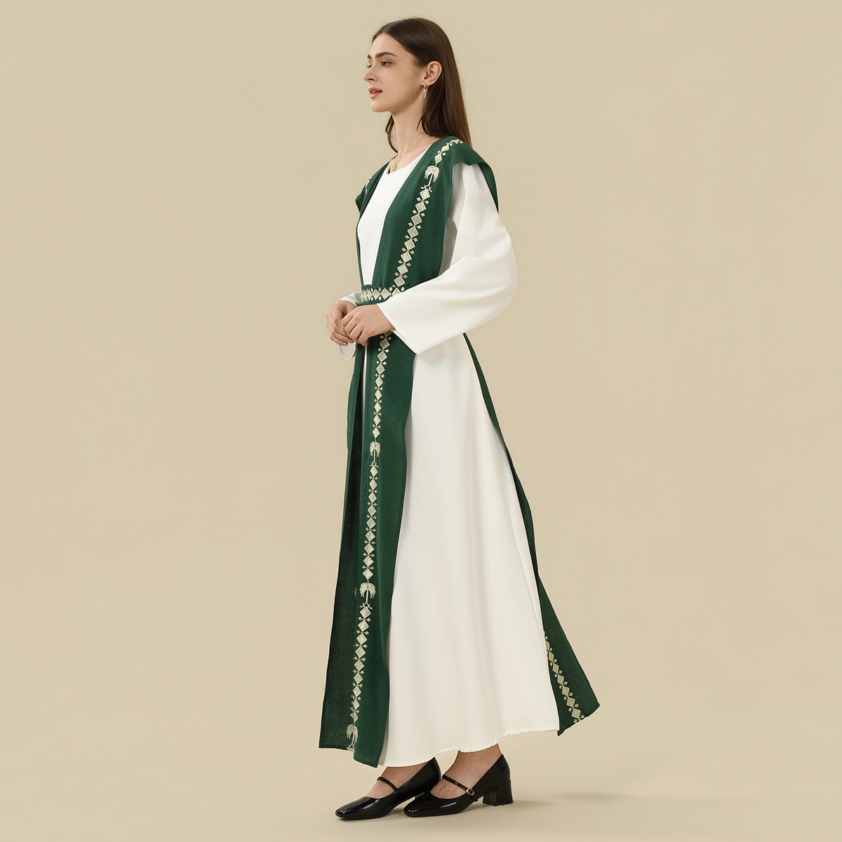 Embroidery Galabia For Women