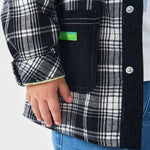 Checked Fashion Jacket For Boys
