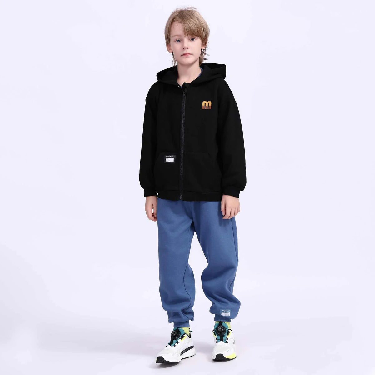 embroidery casual jacket for boys image