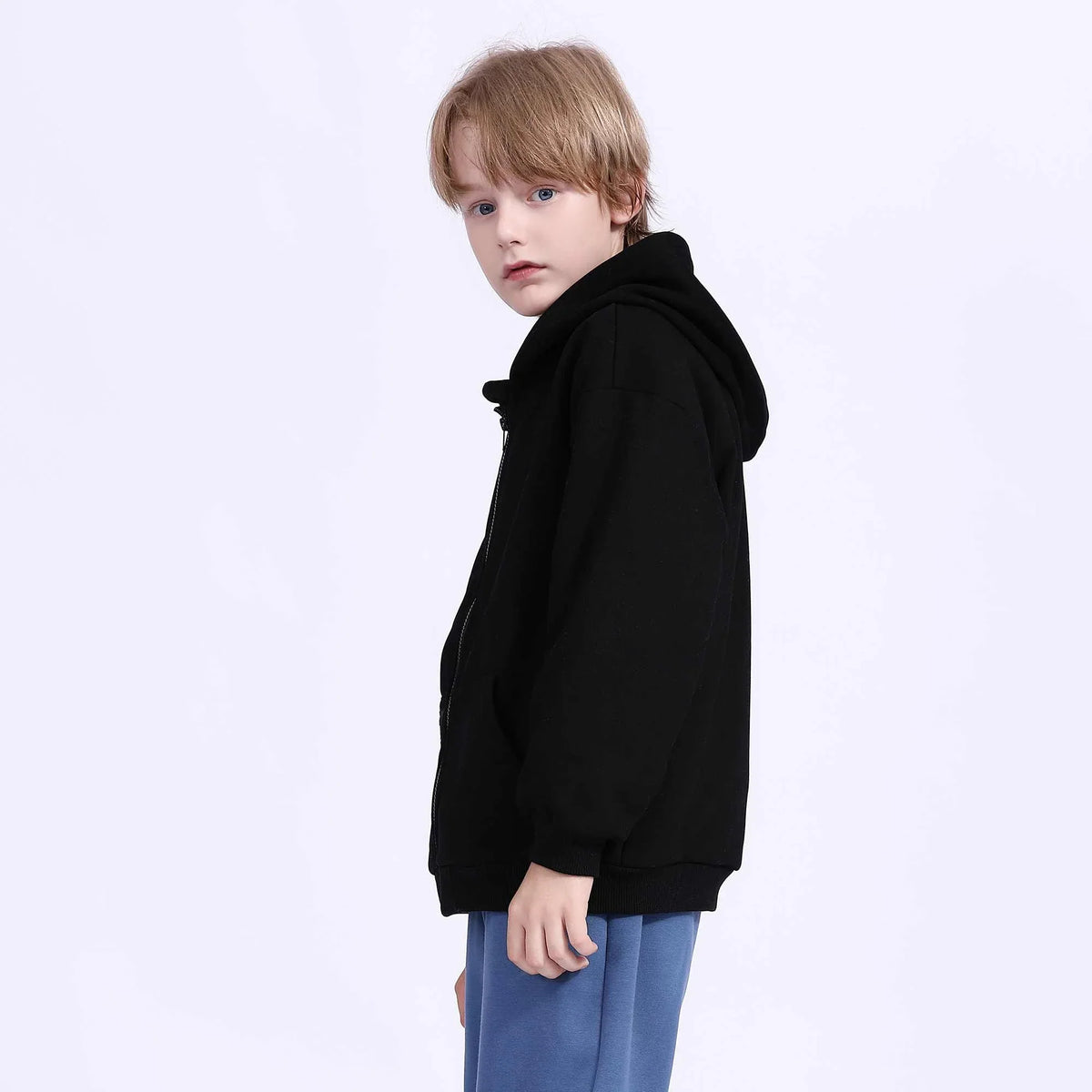 embroidery casual jacket for boys image