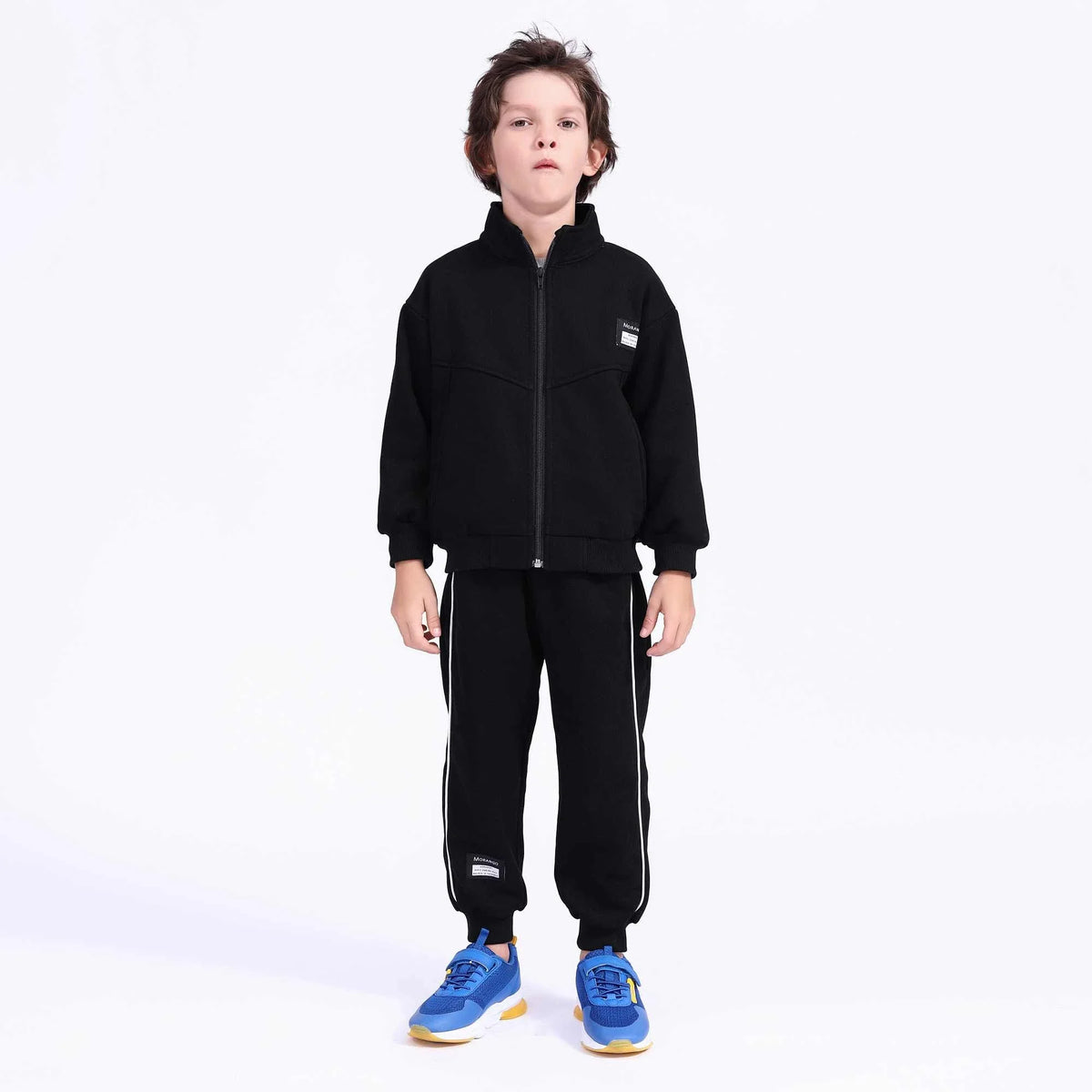 badge casual jacket for boys image