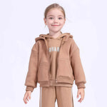 Badge Casual Jacket For Girls