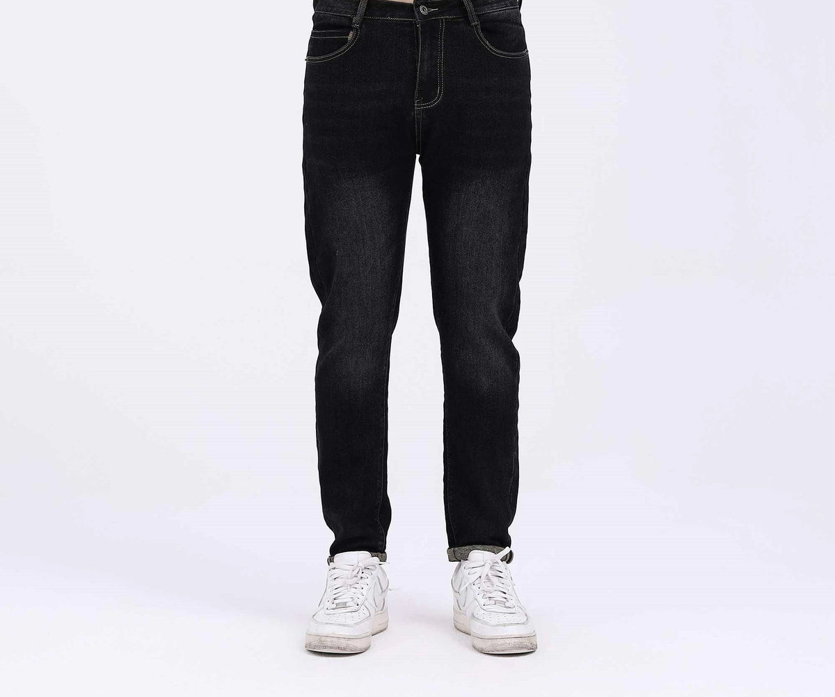 Washed Jeans Casual Pants For Men