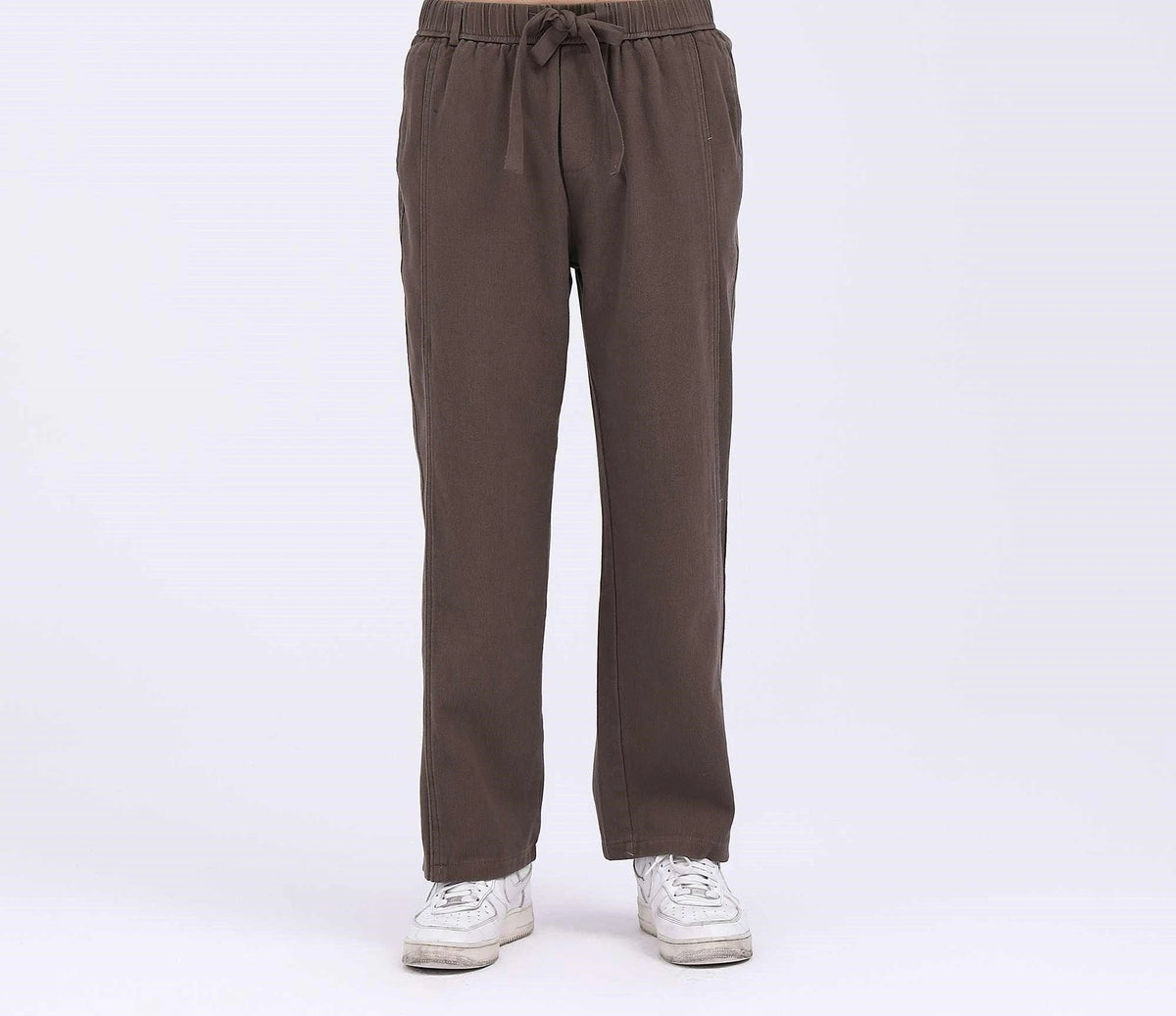 Plain Casual Pants For Men Image