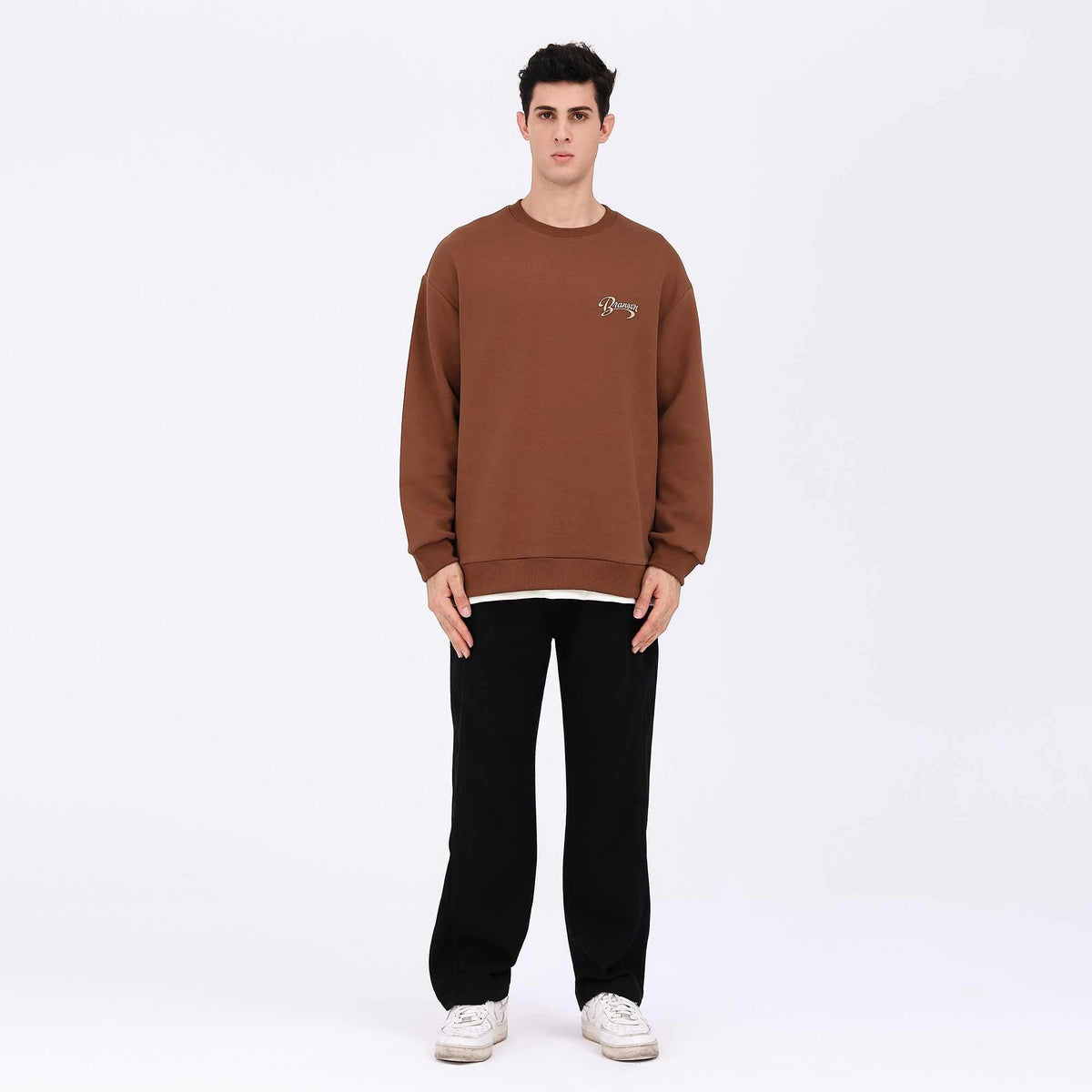 Plain Casual Pants For Men Image