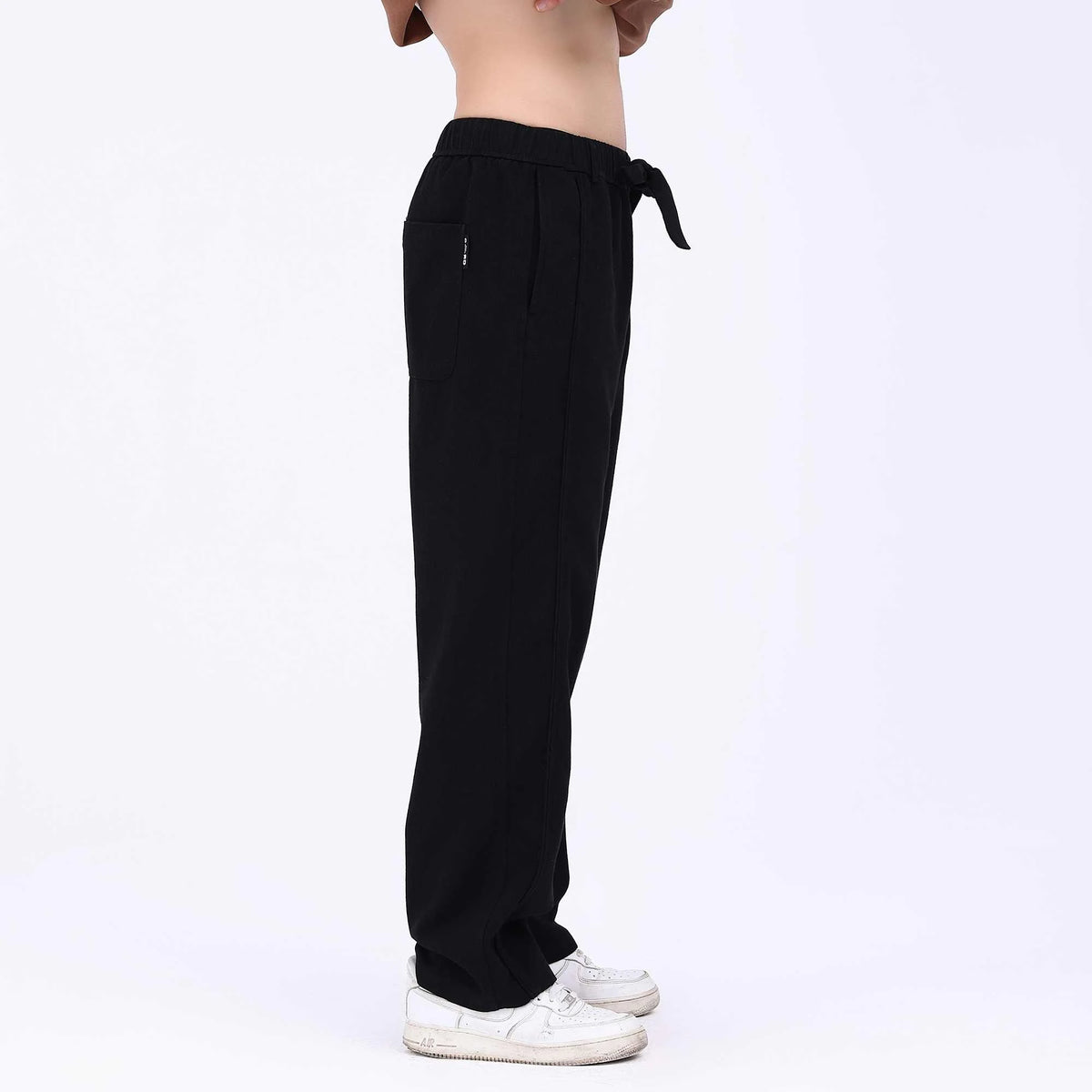 Plain Casual Pants For Men Image