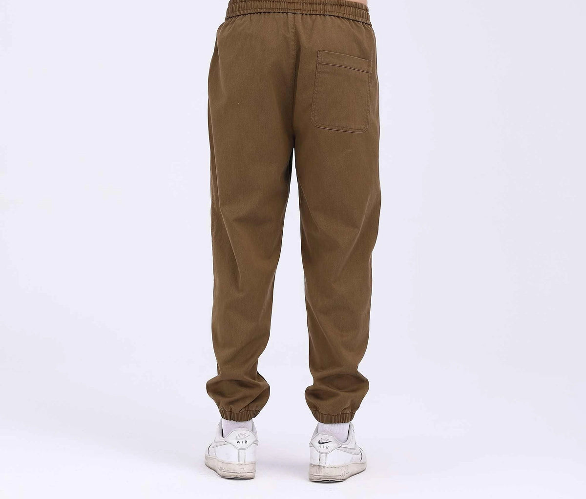 embroidery casual pants for men image