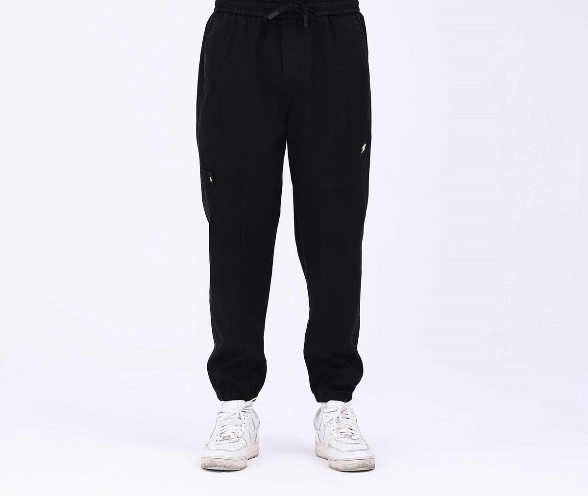 embroidery casual pants for men image