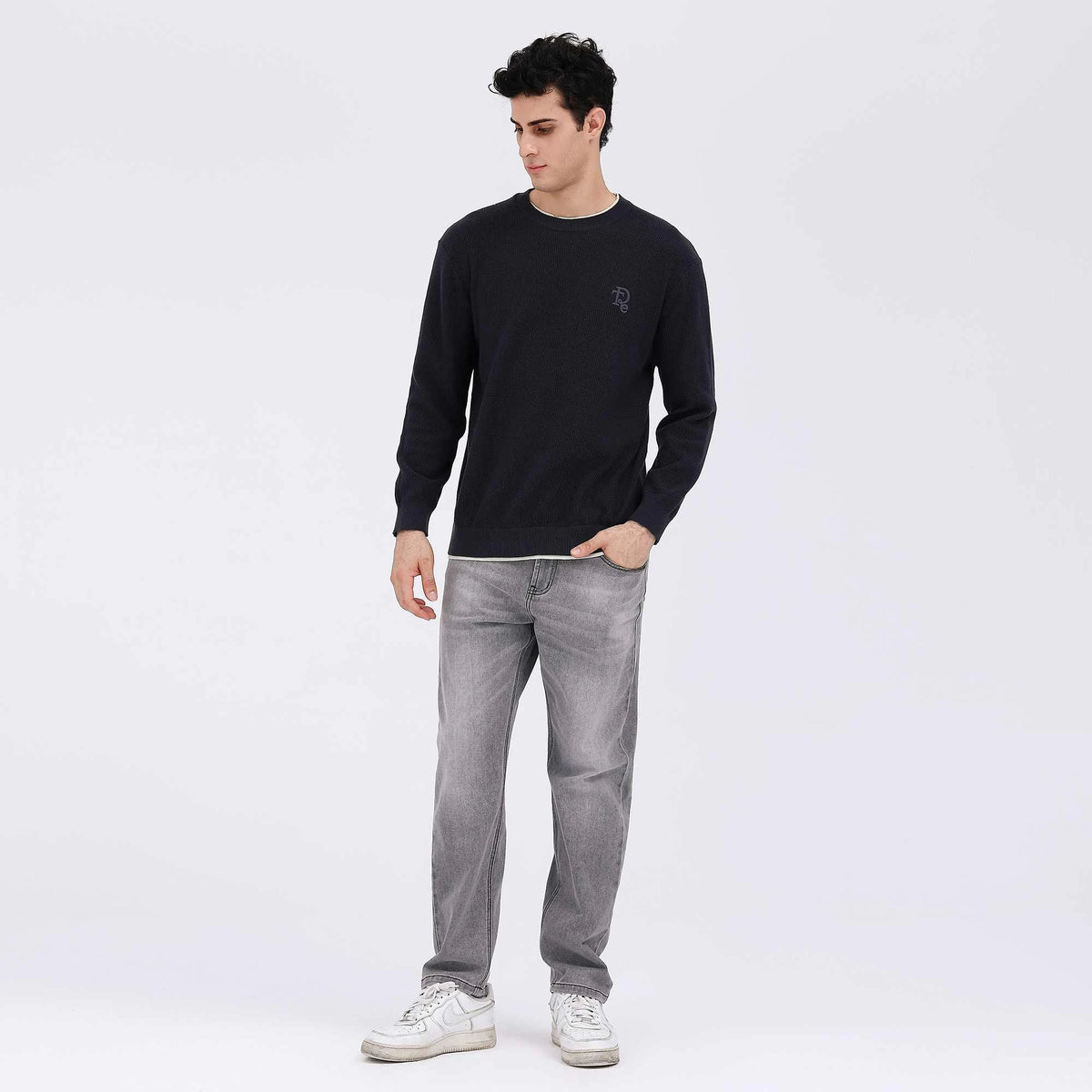 Washed Jeans Casual Pants For Men