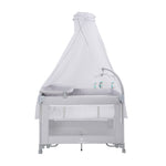 0 - 3Y Grey Adjustable Playard For Babies Image
