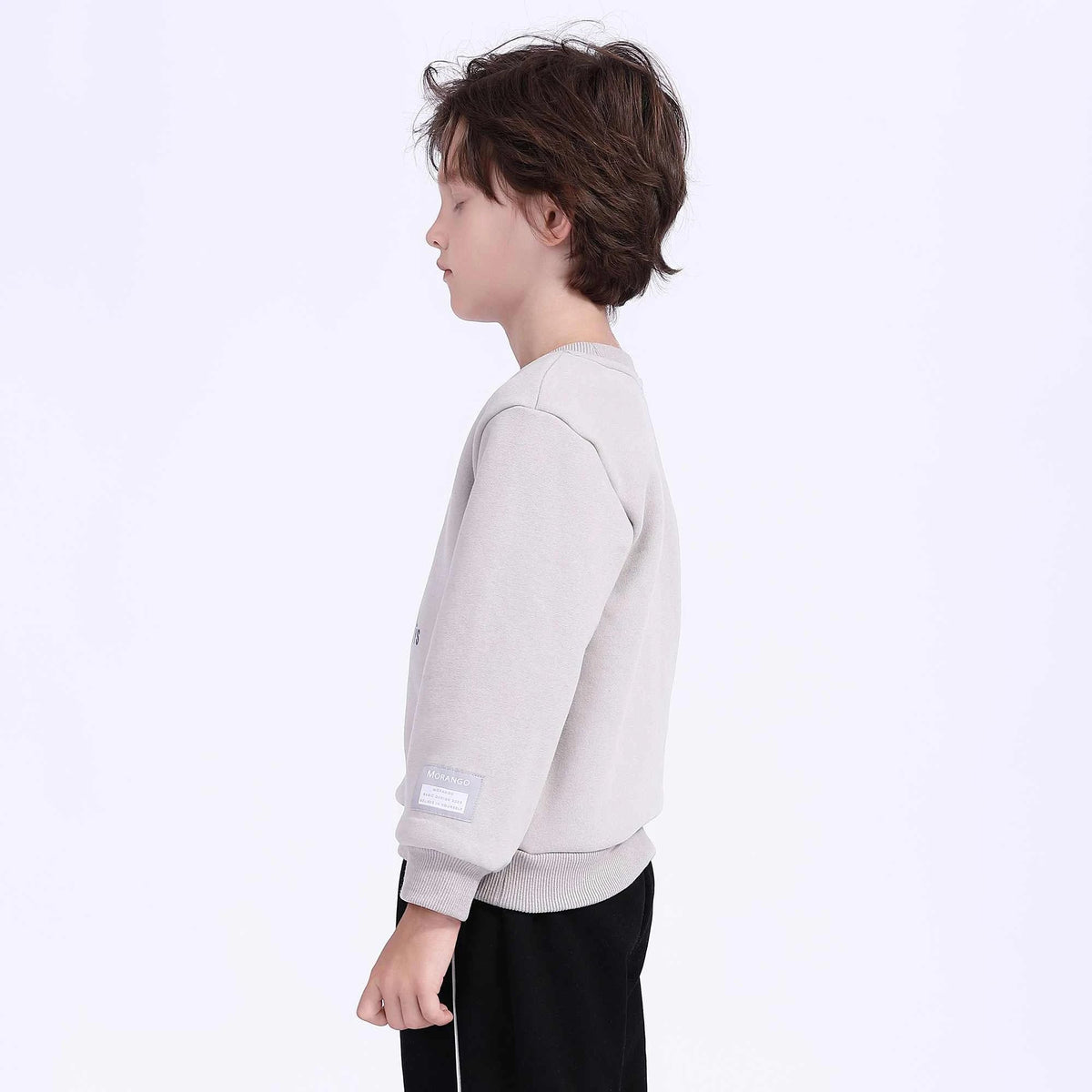 Printed Basic Pullover For Boys Image