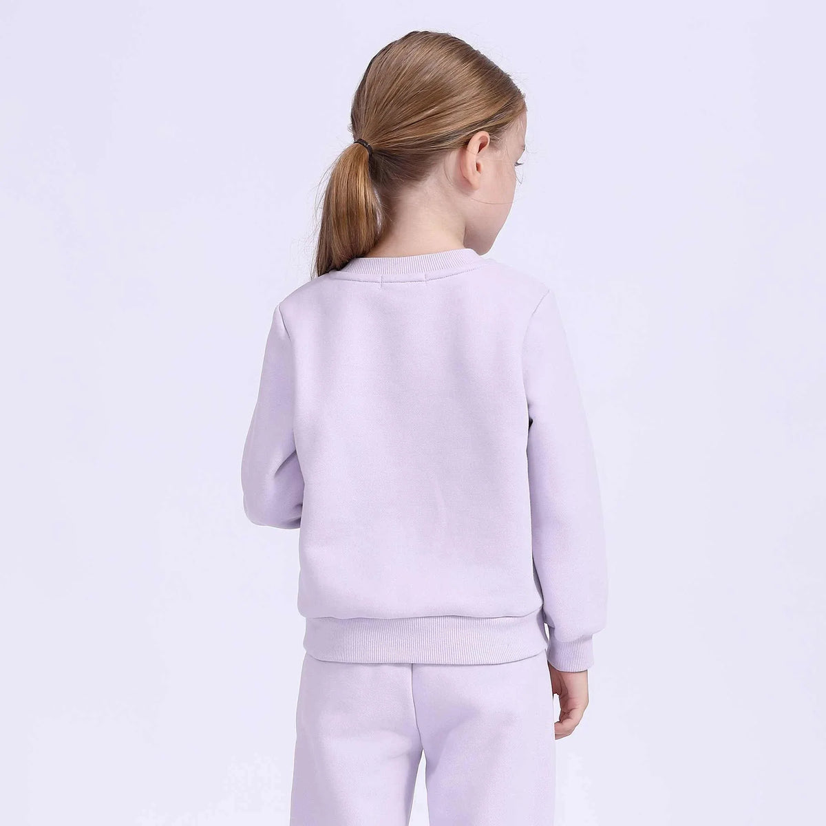 printed basic pullover for girls image