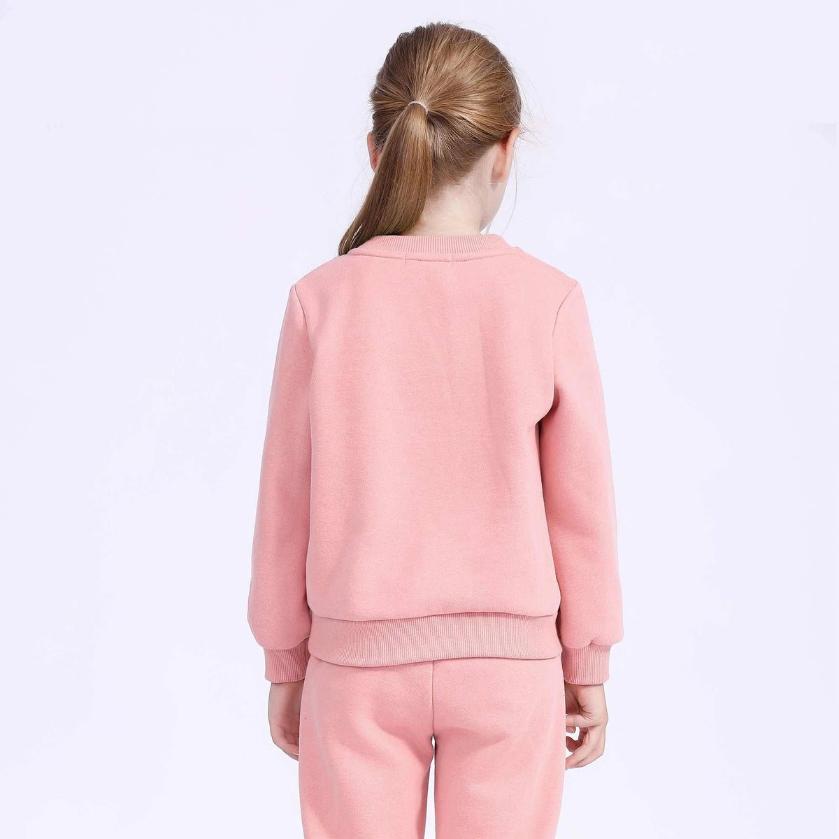 printed basic pullover for girls image