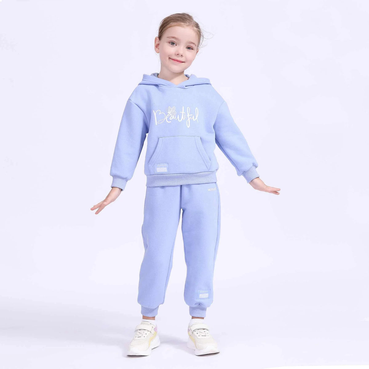 printed basic pullover for girls image