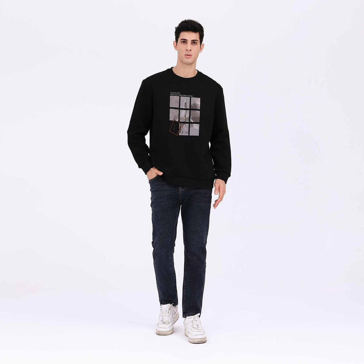 Printed Casual Pullover For Men