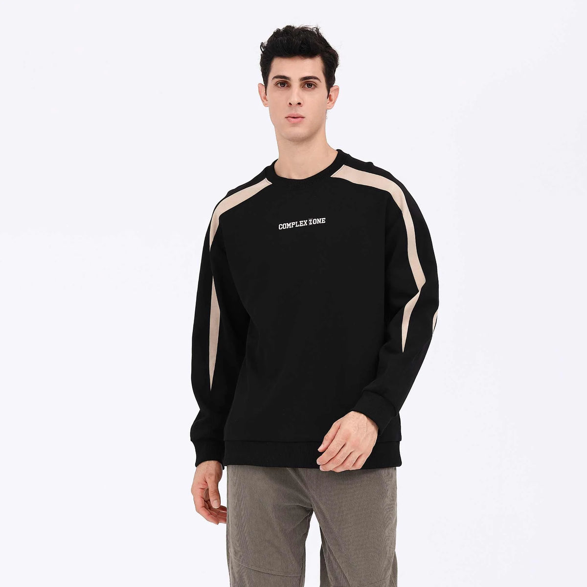 Embroidery Casual Pullover For Men