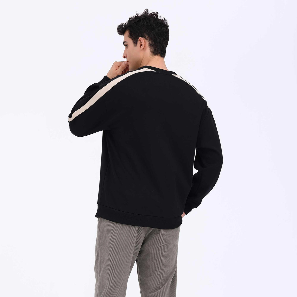 Embroidery Casual Pullover For Men