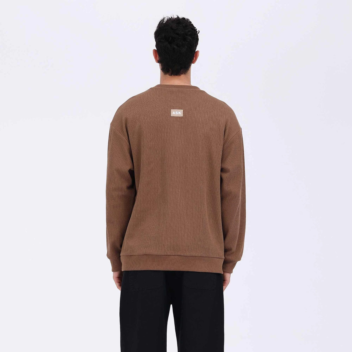 Badge Casual Pullover For Men