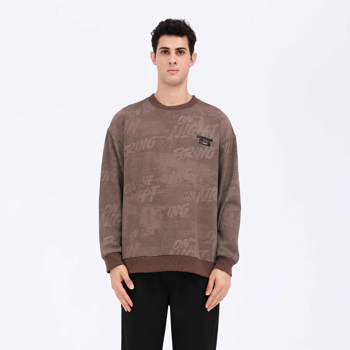 Printed Casual Pullover For Men