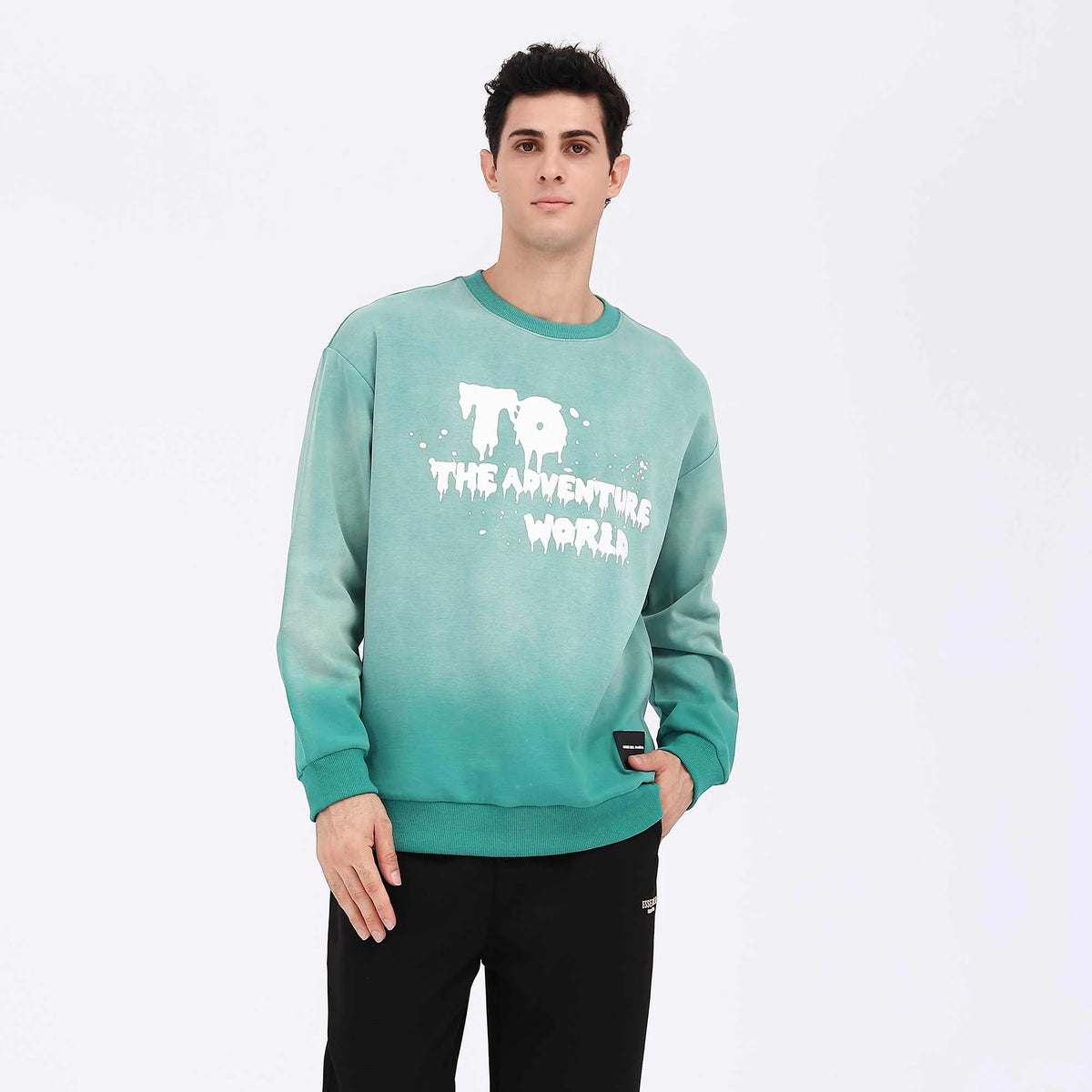 Printed Casual Pullover For Men