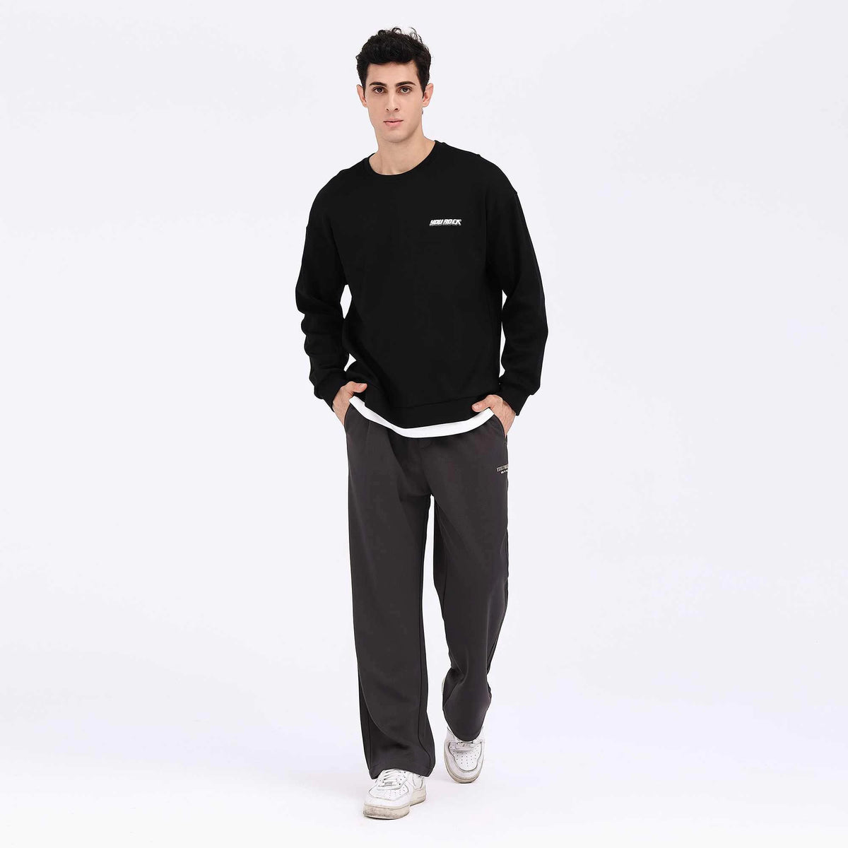 Printed Casual Pullover For Men