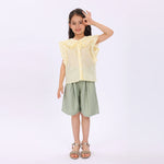 Leaves Shirt for Girls Image