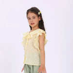 Leaves Shirt for Girls Image