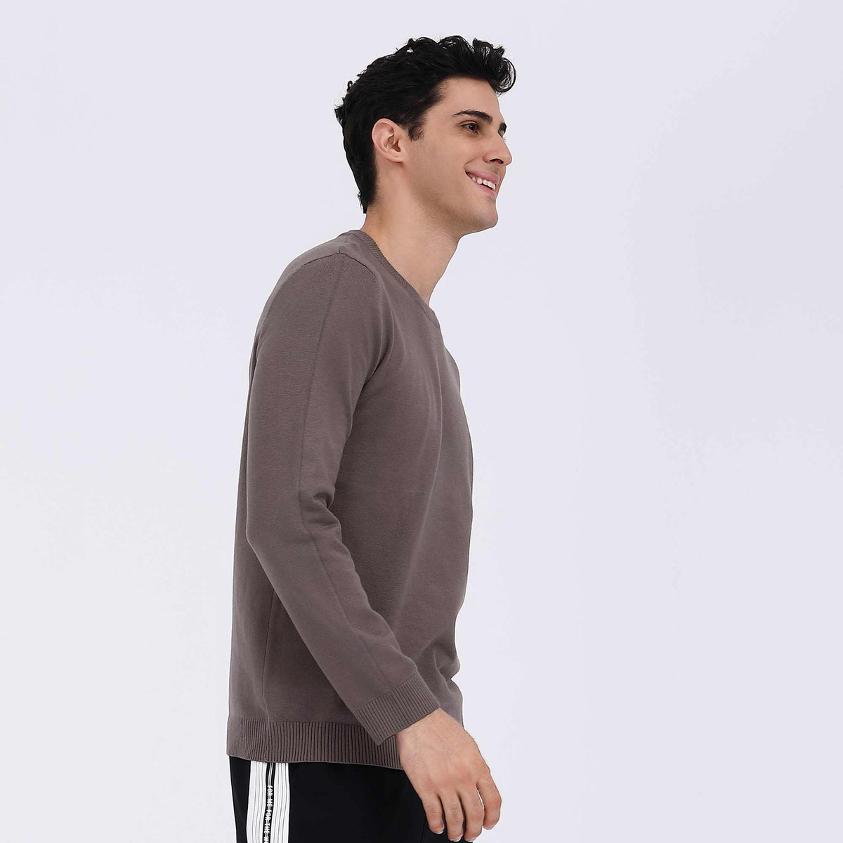 Plain Casual Sweater For Men